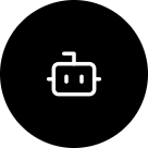 AI agents and chatbots icon